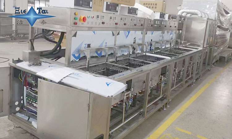 大型超聲波清洗機替代人工刷洗：潔泰定制化除油除銹方案，提升良品率